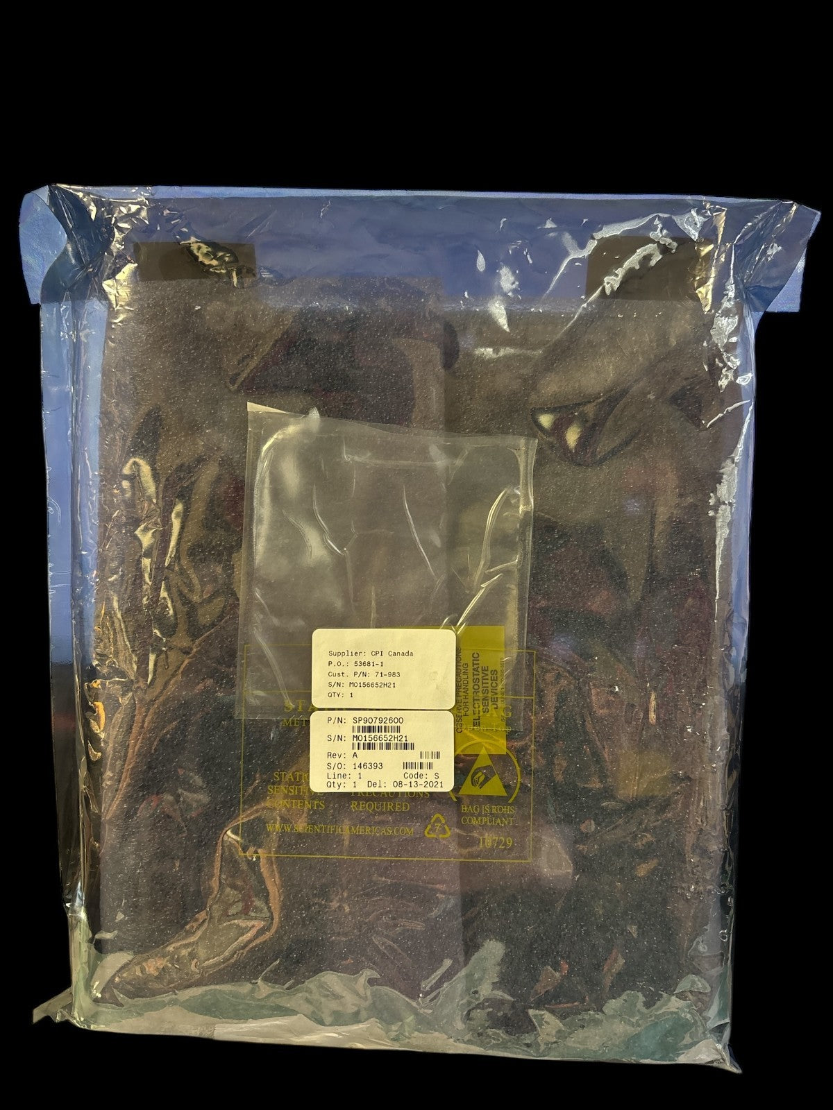 CPI Generator Control Board - Del Medical Control Board PN SP90792600 NEW SEALED