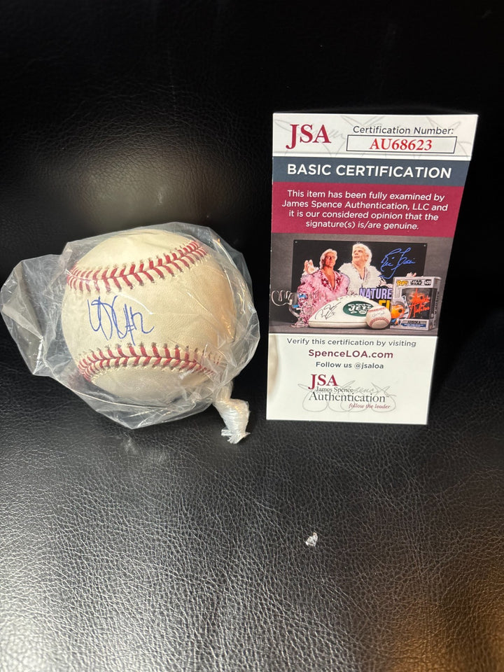 YANDY DIAZ SIGNED BASEBALL AUTO TAMPA BAY RAYS ALL STAR AL BATTING CHAMP