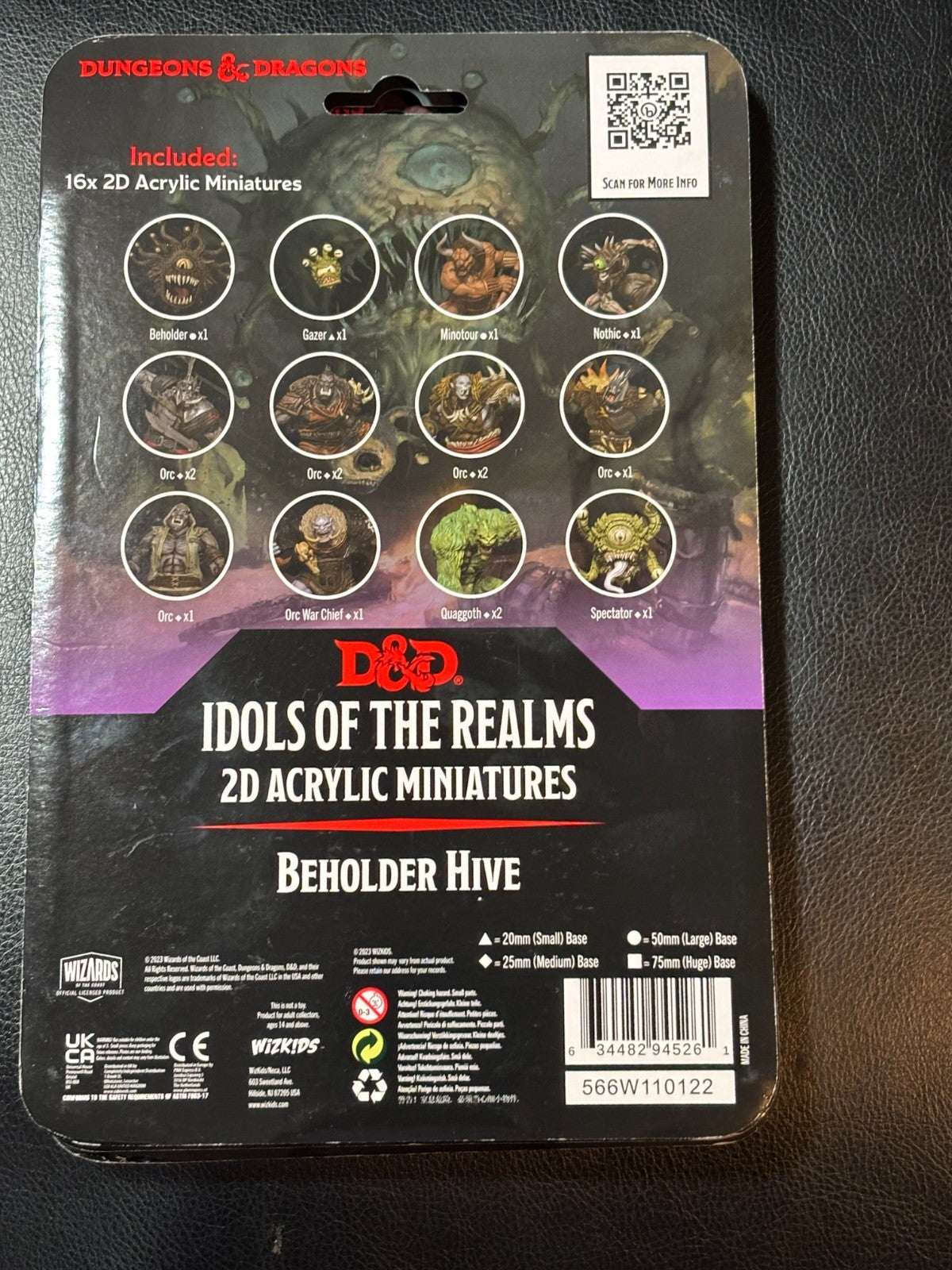 D & D: Idols of the Realms 2D Sets - Goblinoids, Beholder Hive & Lich Tomb - NEW