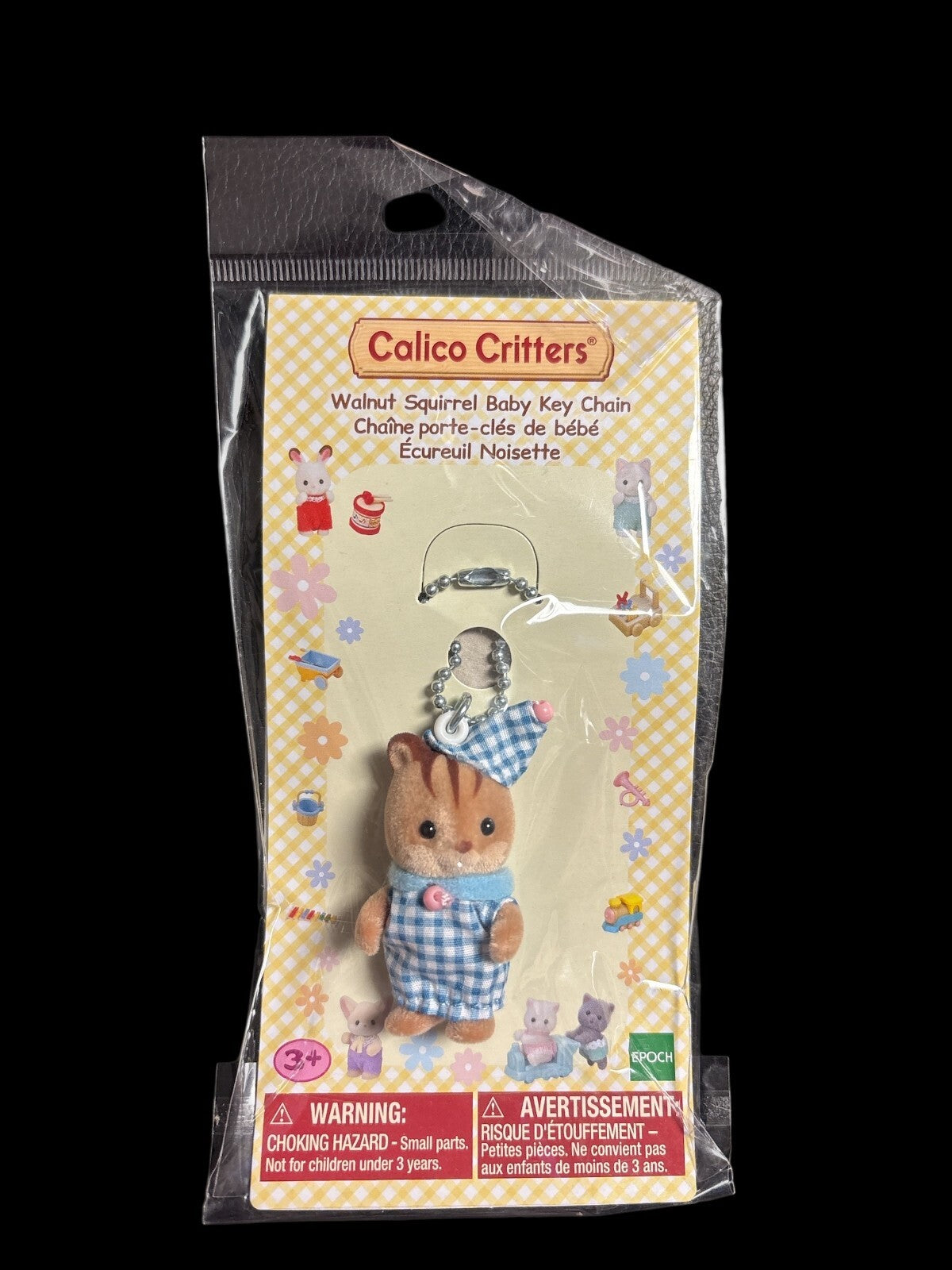 6 Pack Calico Critters Baby Key Chains (ages 3+)