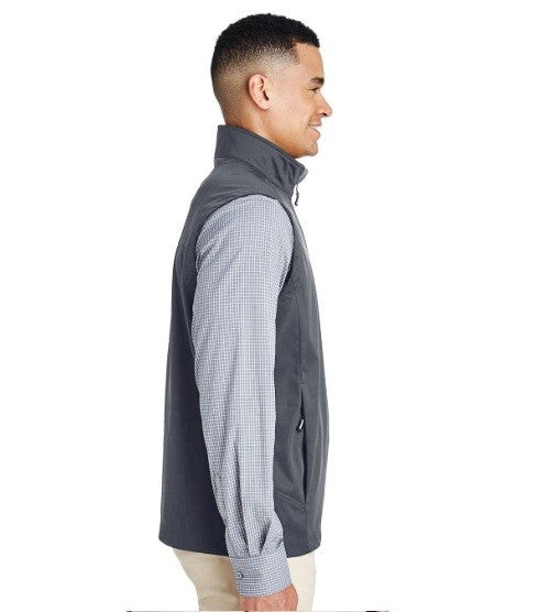 Core 365 Men's Techno Lite Three-Layer Knit Tech-Shell Vest #CE709-CARBON 5XL