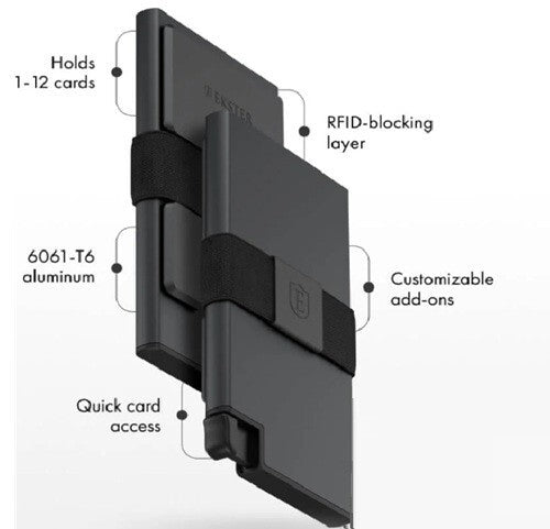 Ekster Aluminum Cardholder Grey