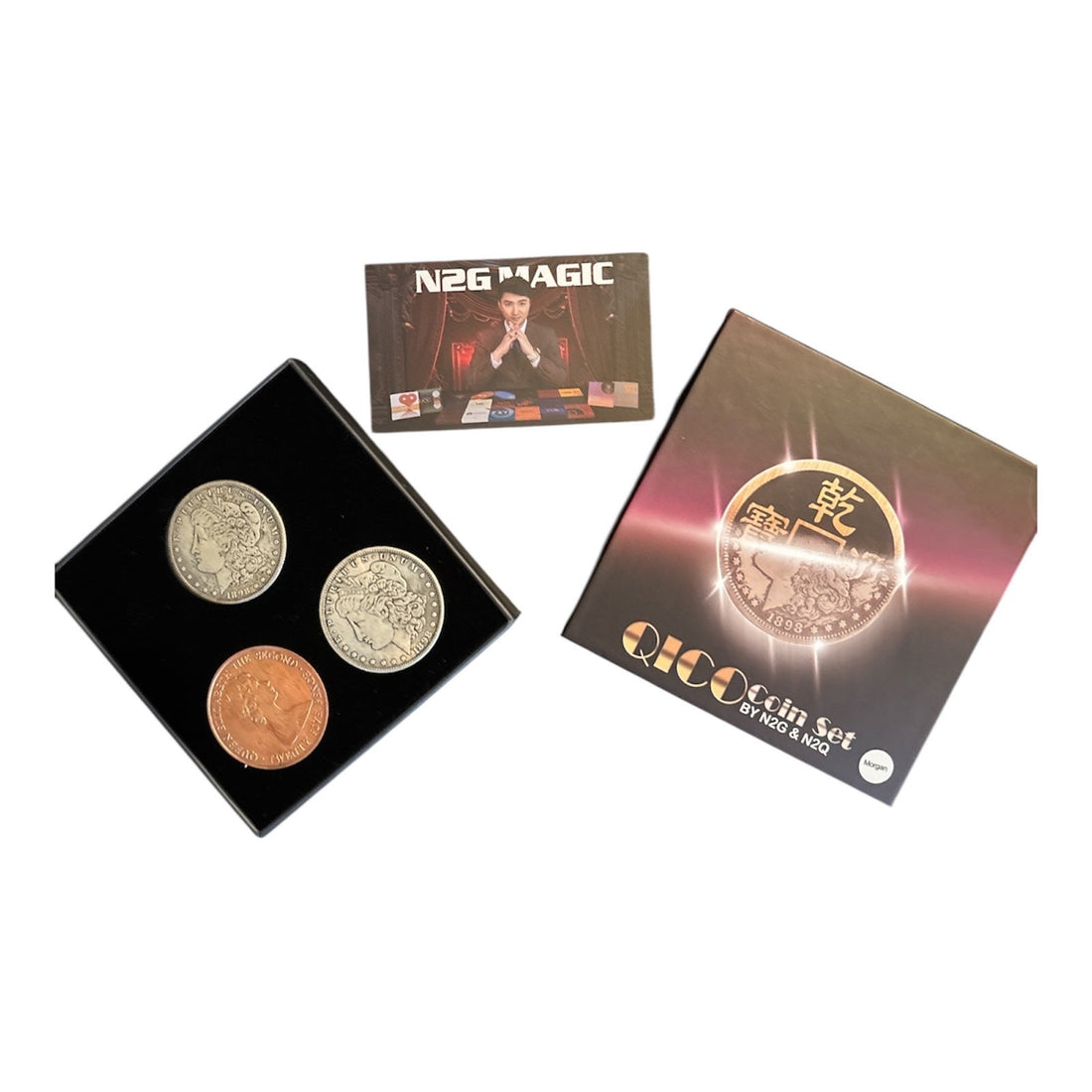 QICO Magic Coin Set by N2G & N2Q - NEW