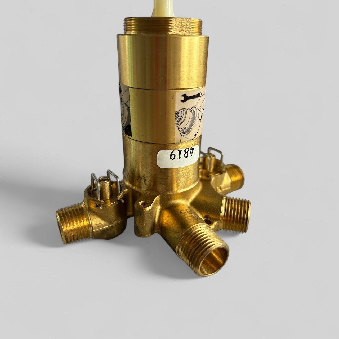 Riobel R45 3-Way Type T/P (Thermostatic/Pressure Balance) Coaxial Valve NEW