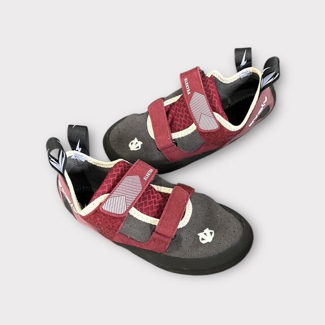 EVOLV - Women's Size 8 Elektra Climbing Shoes - Merlot/Grey - NEW