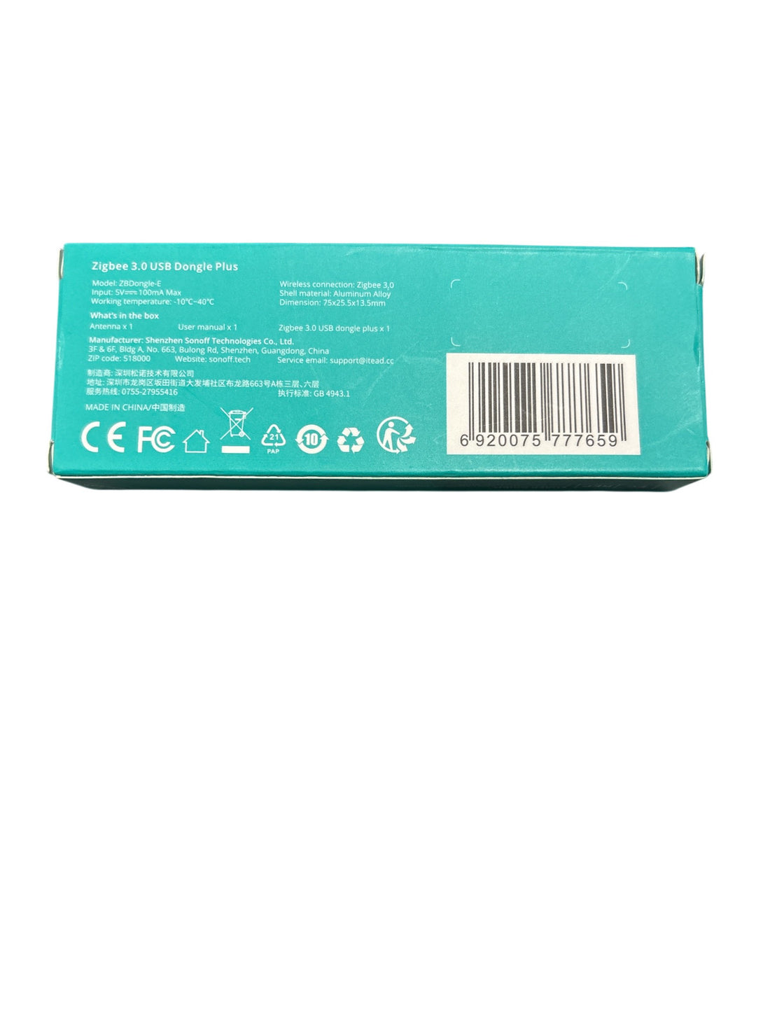 SONOFF ZBDongle-E Zigbee 3.0 USB Dongle Plus Universal Gateway  NEW