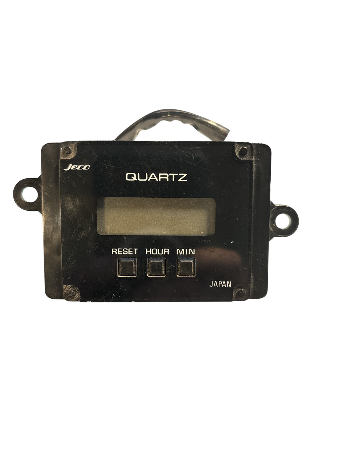 84-85 MAZDA RX7 FB JECO 29015 QUARTZ DIGITAL CLOCK ASSEMBLY OEM - PREOWNED