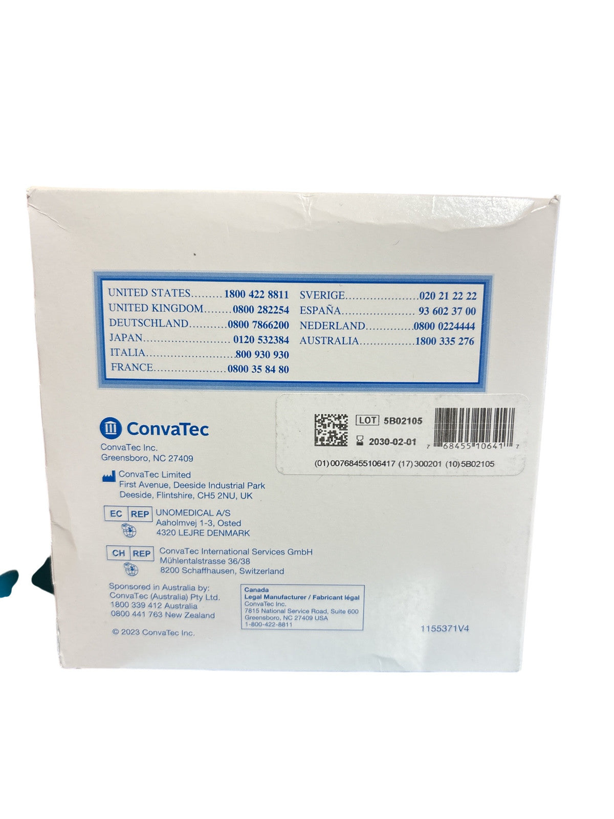 ConvaTec Natura Sur-Fit Durahesive with Convex-It, Item 413181, 1  3/4" x 10 pcs