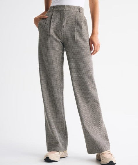 A&F Sloane Tailored Wide Leg Pant - 28 Regular - NWT