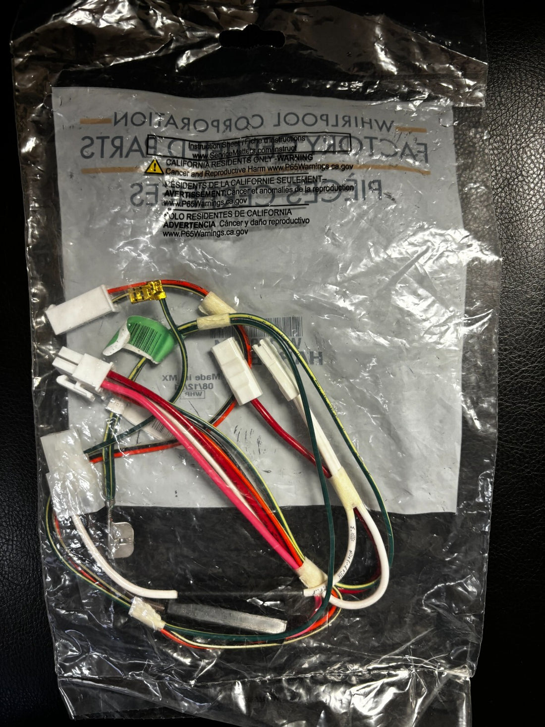 Whirlpool  W11501934 Harness - Refrigerator Evaporator Fan Wire
