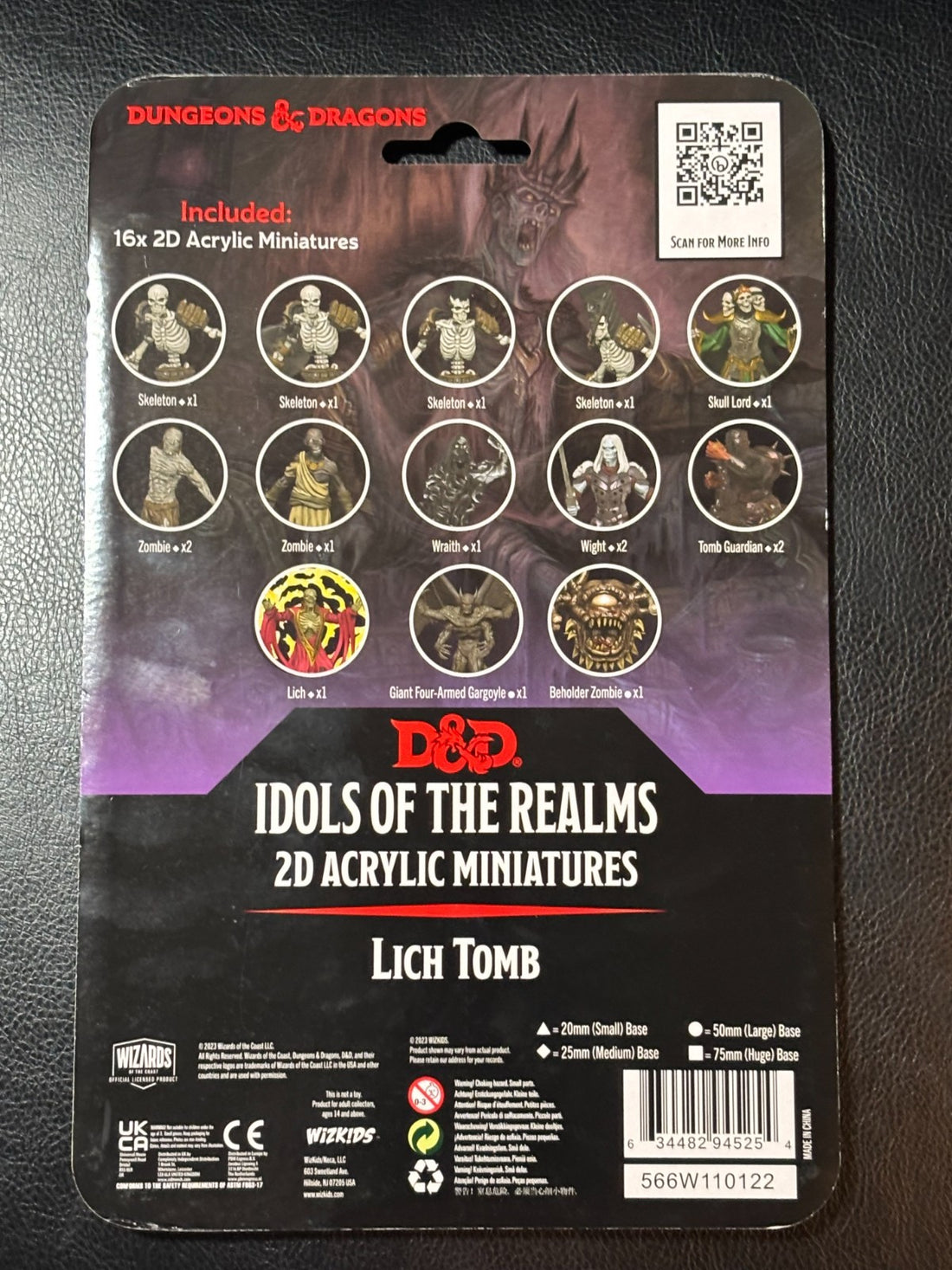 D & D: Idols of the Realms 2D Sets - Goblinoids, Beholder Hive & Lich Tomb - NEW