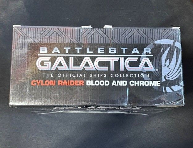 Eaglemoss: BATTLESTAR GALACTICA - Cylon Raider Blood and Chrome Model