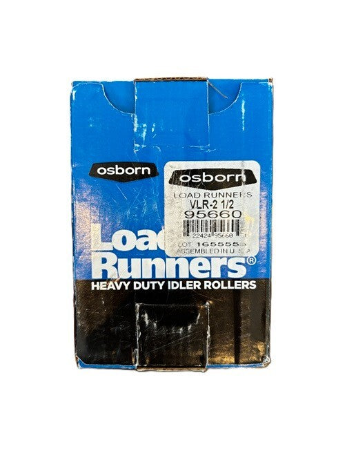 OSBORN VLR-2 1/2 Load Runner / Idler Roller (95660) - 2-1/2" Roller Diameter -