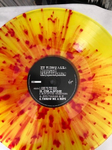 LIMITED EDITION KT Tunstall's ACOUSTIC EXTRAVAGANZA Red /Yellow Splattered Vinyl