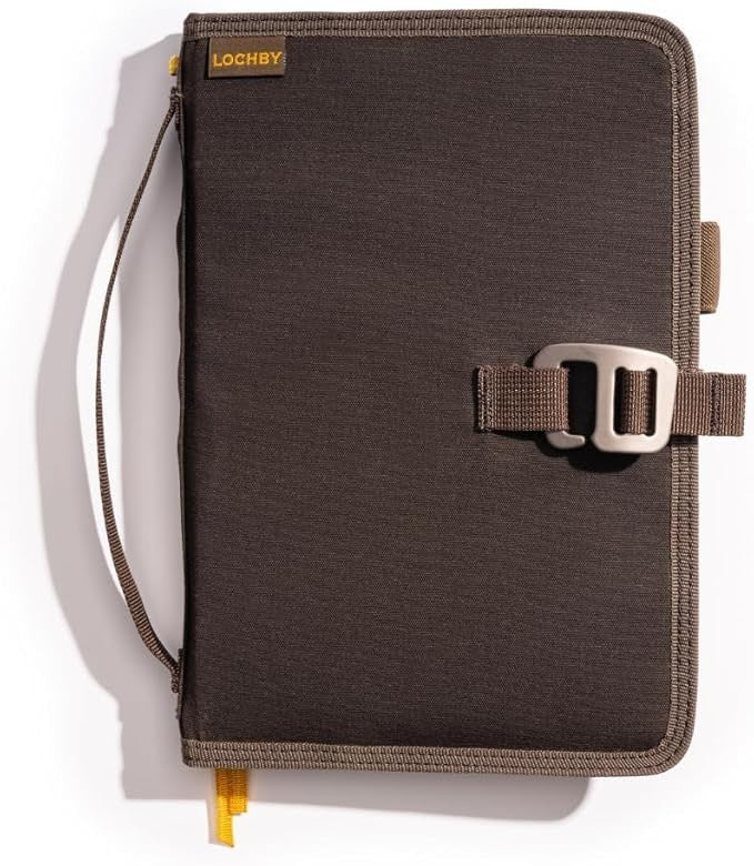 Lochby Field Journal Brown A5 Planner Cover - Water Resistant Waxed Canvas NWT