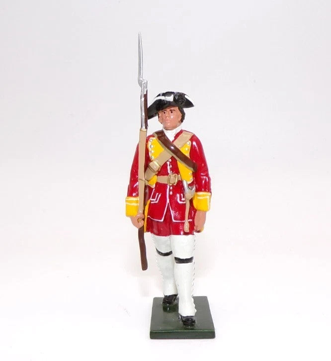 Britains Redcoats & Bluecoats #43146 British Private 15th Reg of Foot 1754-63
