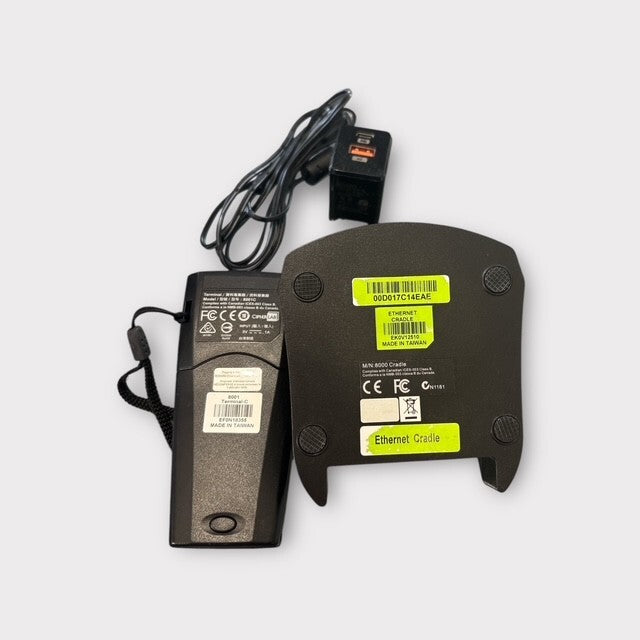 Nielsen Laser Terminal Bar Code Scanner 8001-C LCD Display - Portable