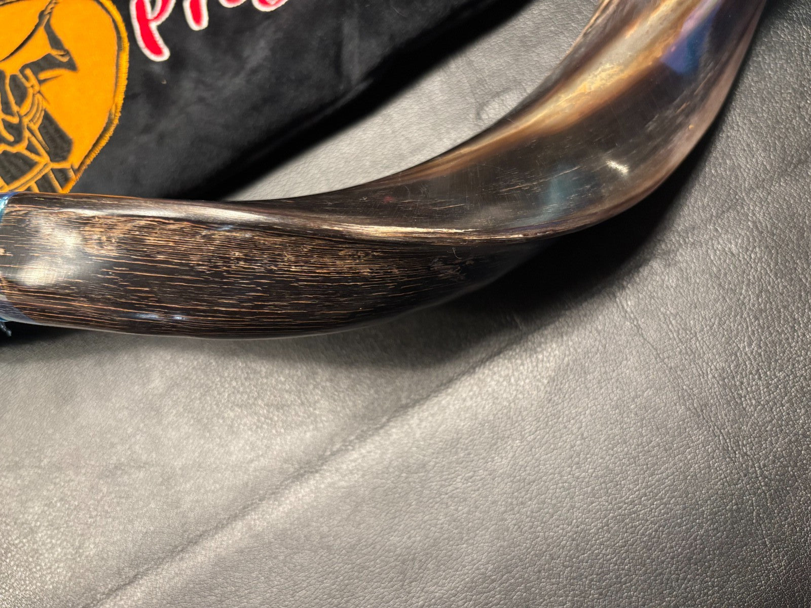 Pro Shofar Horn - 18" with Velvet Bag, Brush & Anti Odor Spray - from Isreal