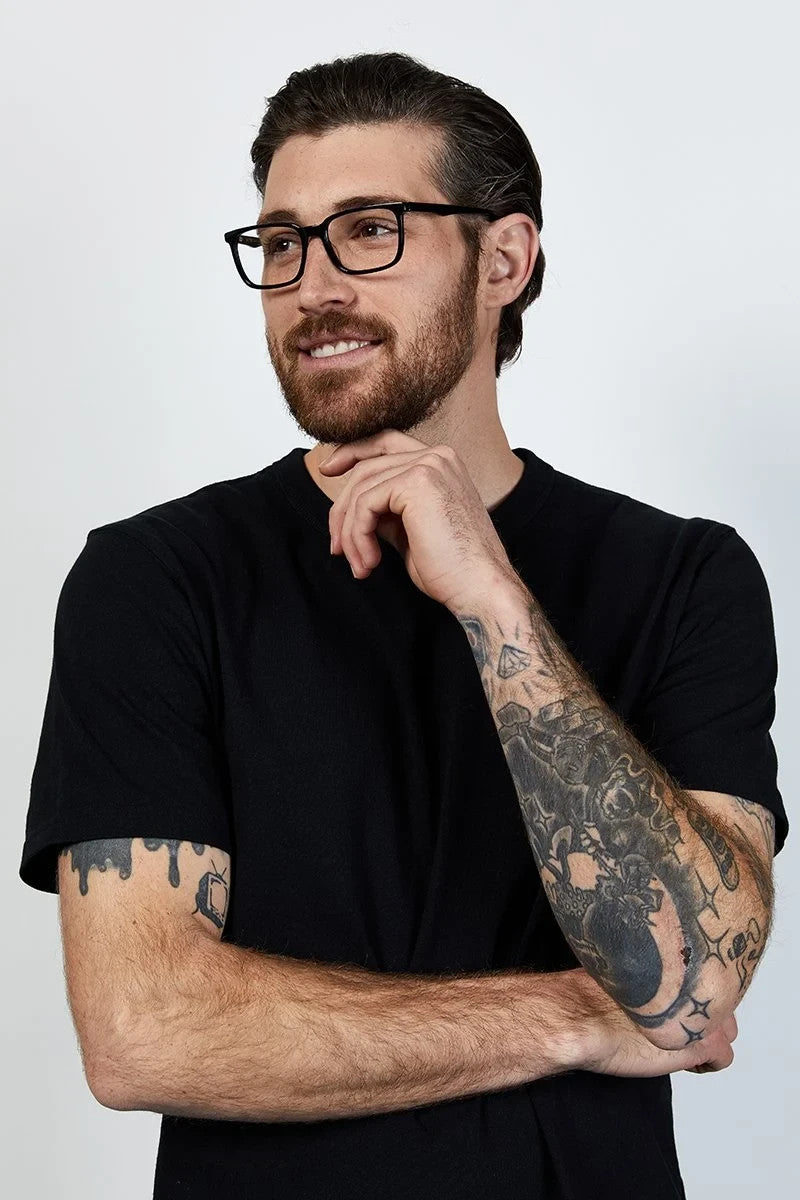Kits Eye Glass Frames - Prospero - Unisex - Black 53-18-145