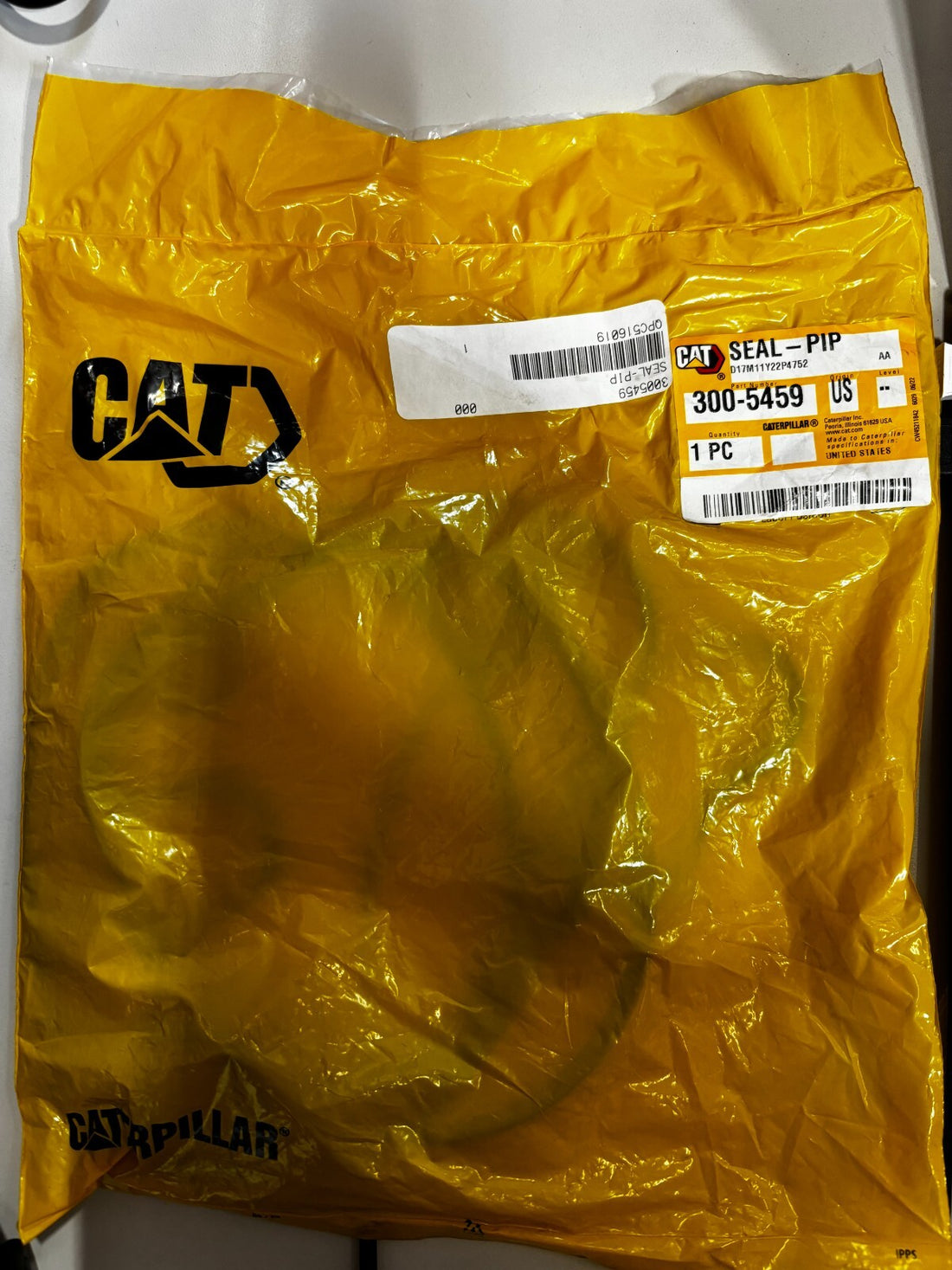 CAT 300-5459: Oil Cooler Press In Place Seal