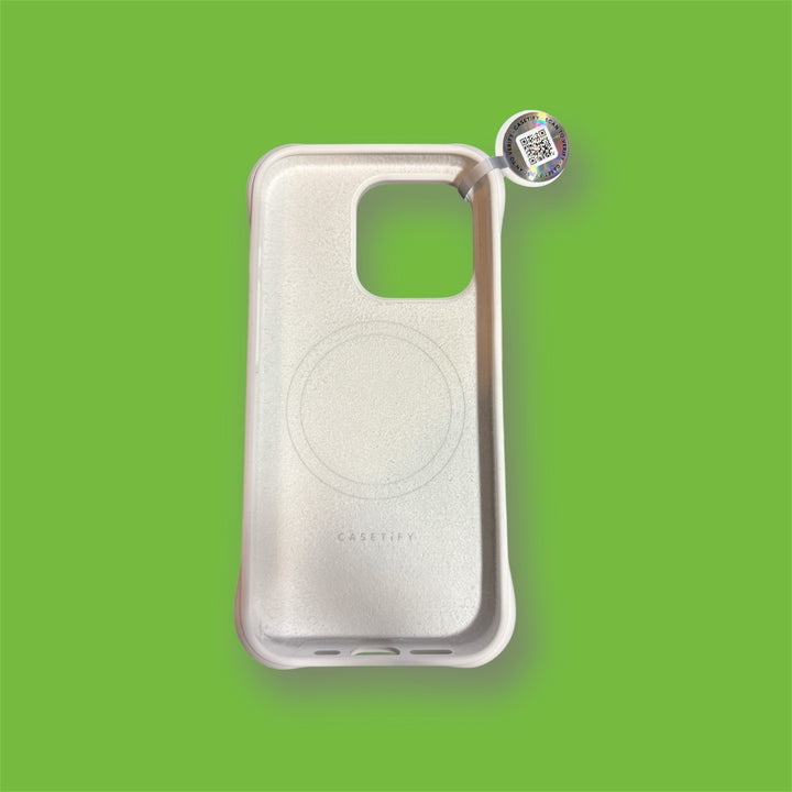 CASETIFY RIPPLE CASE WHITE IPHONE 15 PRO
