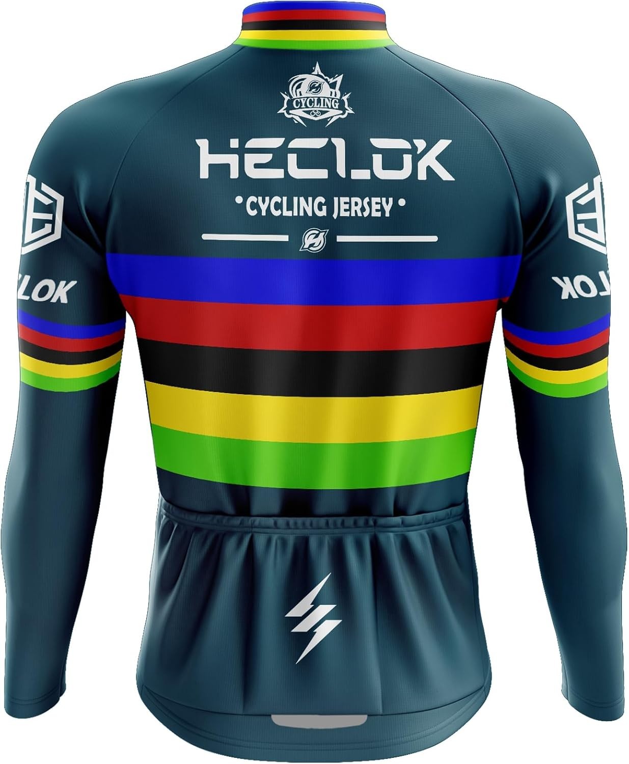 Winter Cycling Jersey Sets Thermal Fleece Set - Bib Pants, Jersey and *Goggles