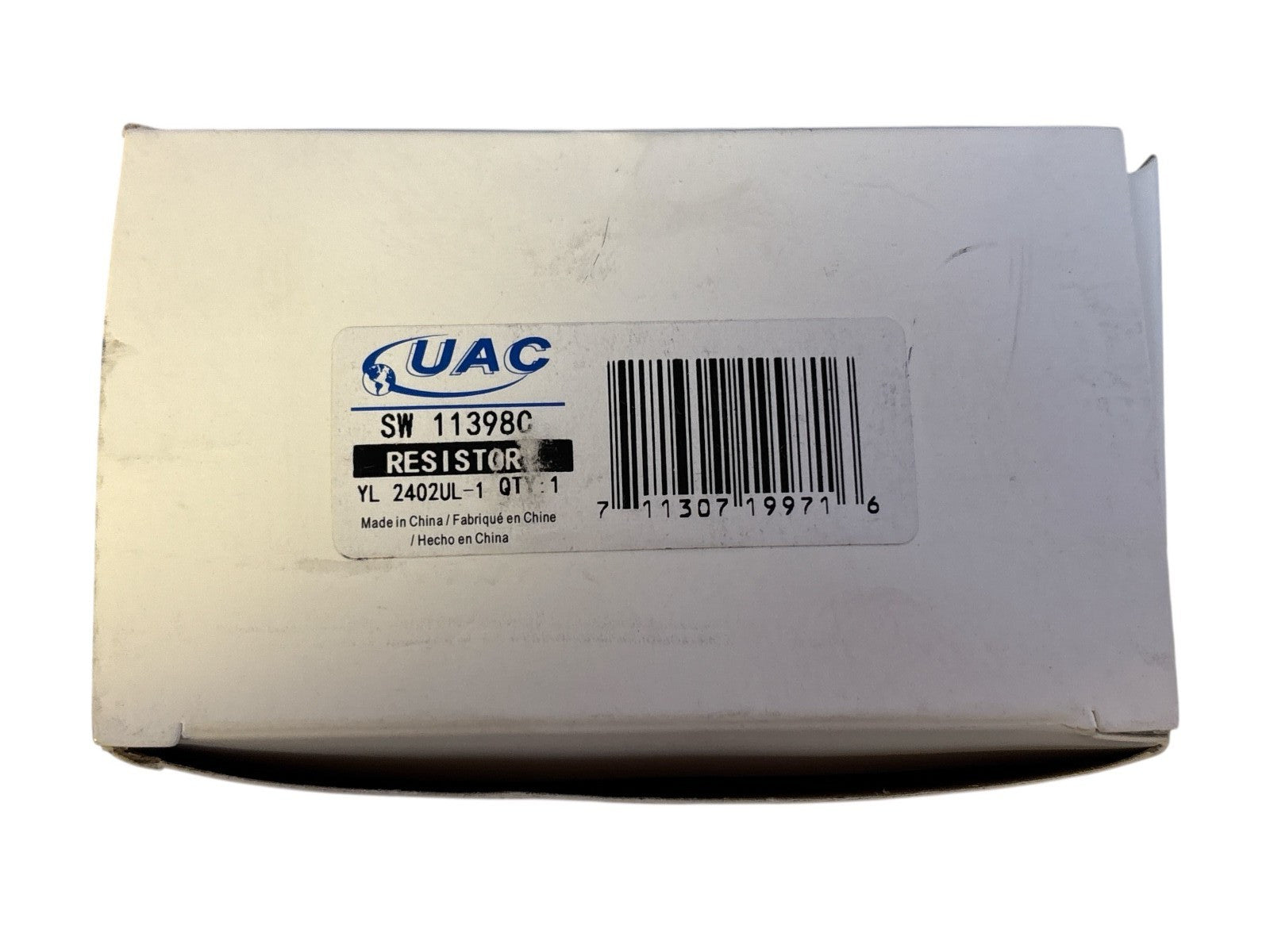 UAC SW 11398C HVAC Blower Motor Resistor For Select 07-18 Volvo Models