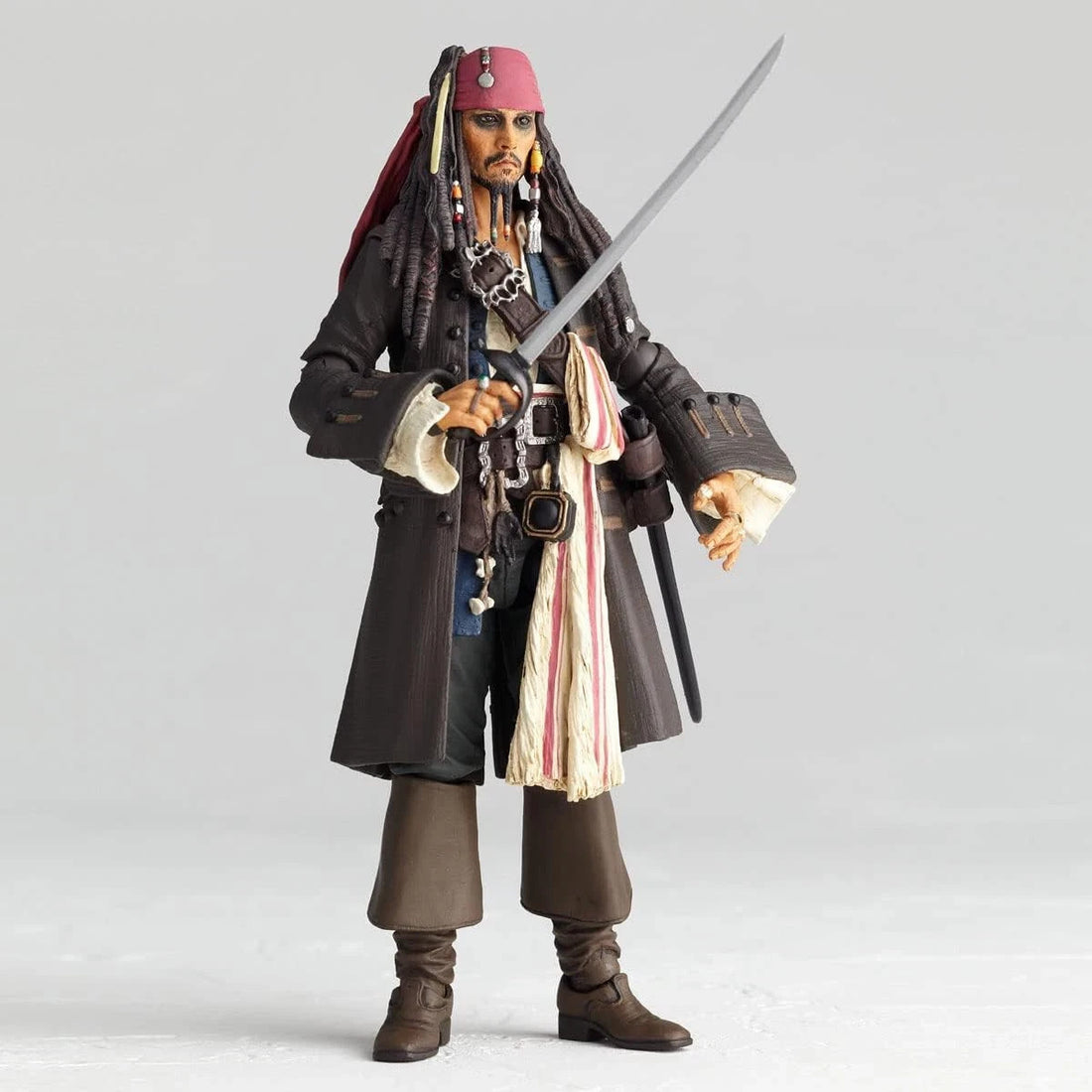 KAIYODO REVOLTECH Pirates of the Caribbean JACK SPARROW w/ Tracking NEW
