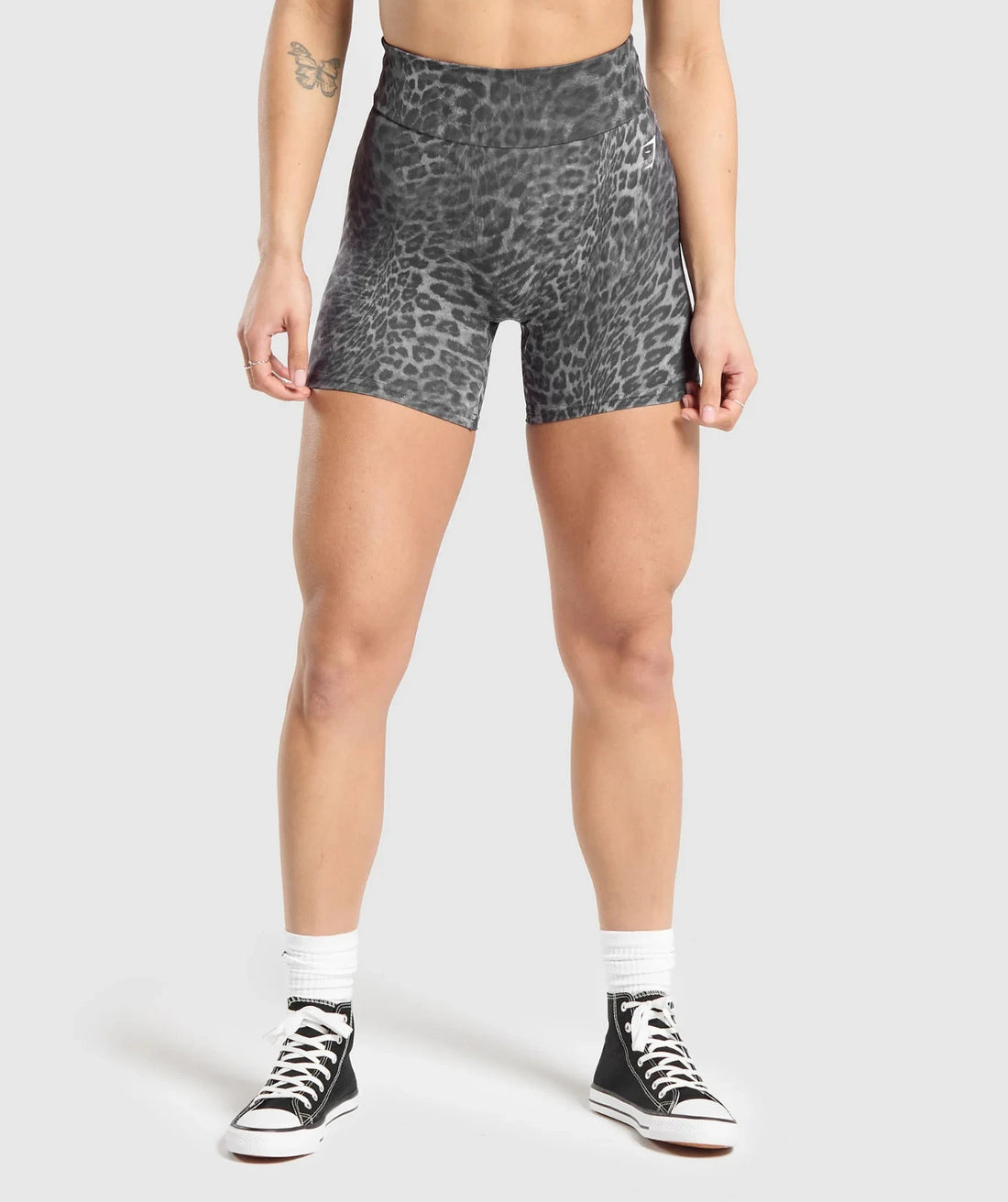 Gymshark Power X Shorts Body Fit - Grey Size Medium NWT
