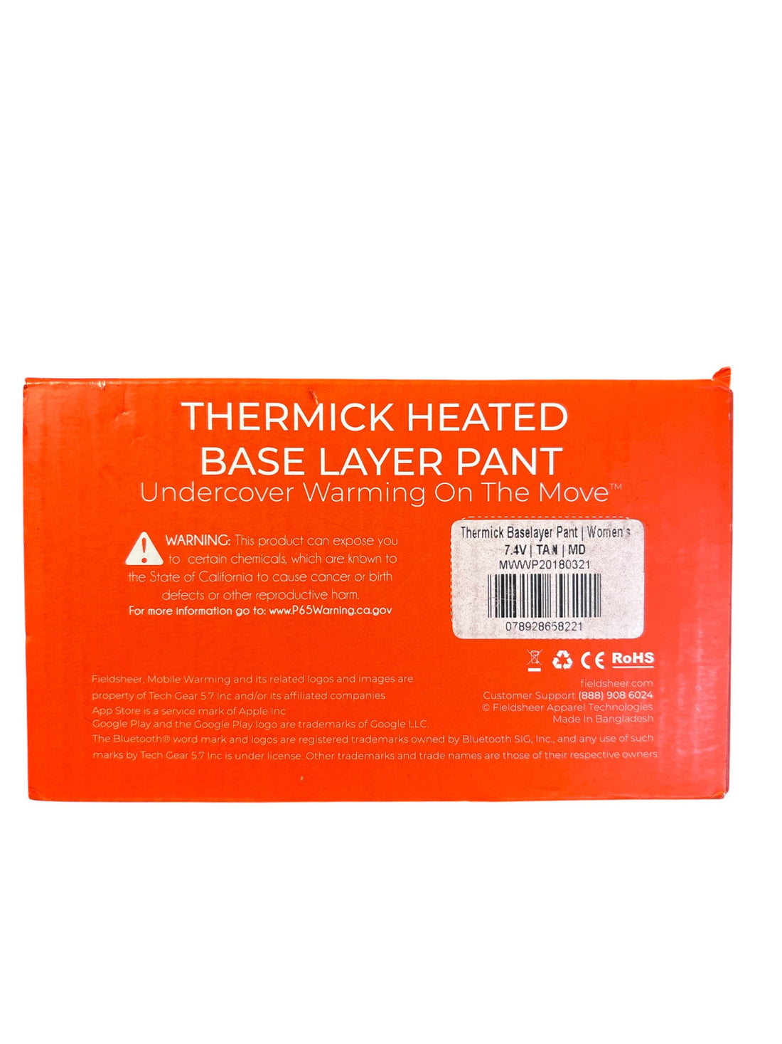 Fieldsheer Thermick Baselayer Pant Women's - Tan - Medium