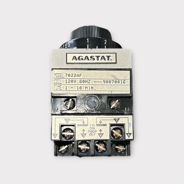 Agastat 7022AF 7000 Series Industrial Electropneumatic Time Dela