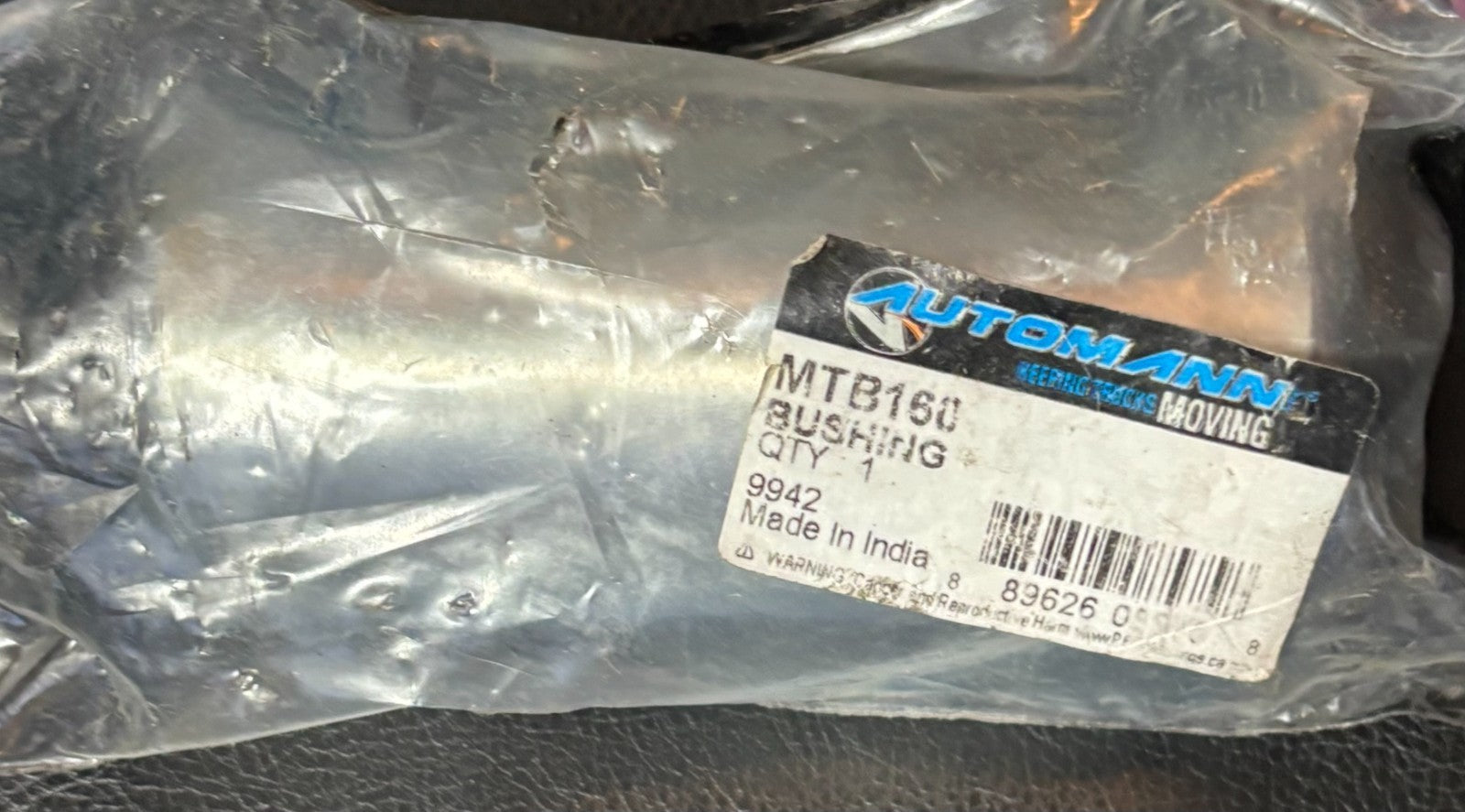 Automann MTB160 Threaded Bushing For Kenworth Trucks NEW