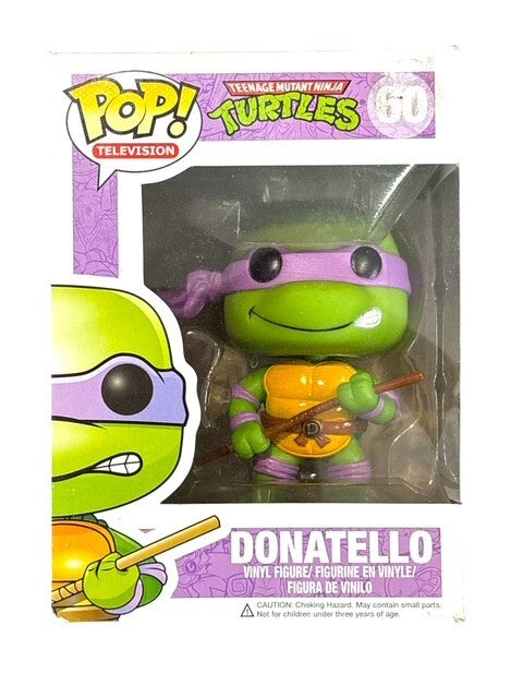 Funko POP! Television Animation Teenage Mutant Ninja Turtles Donatello #60 NEW