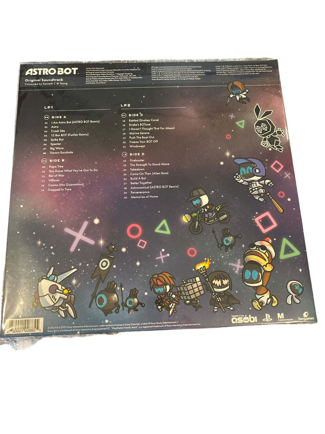 *SEALED* Astro Bot video game Soundtrack vinyl 2xLP record PS5 VGM OST Astrobot