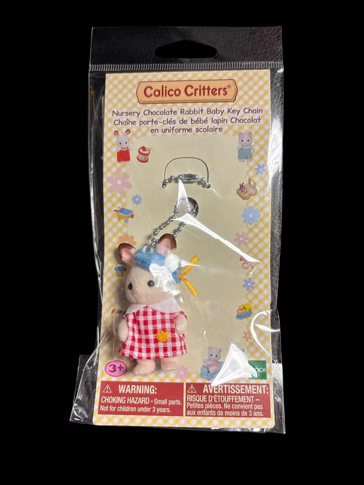 6 Pack Calico Critters Baby Key Chains (ages 3+)