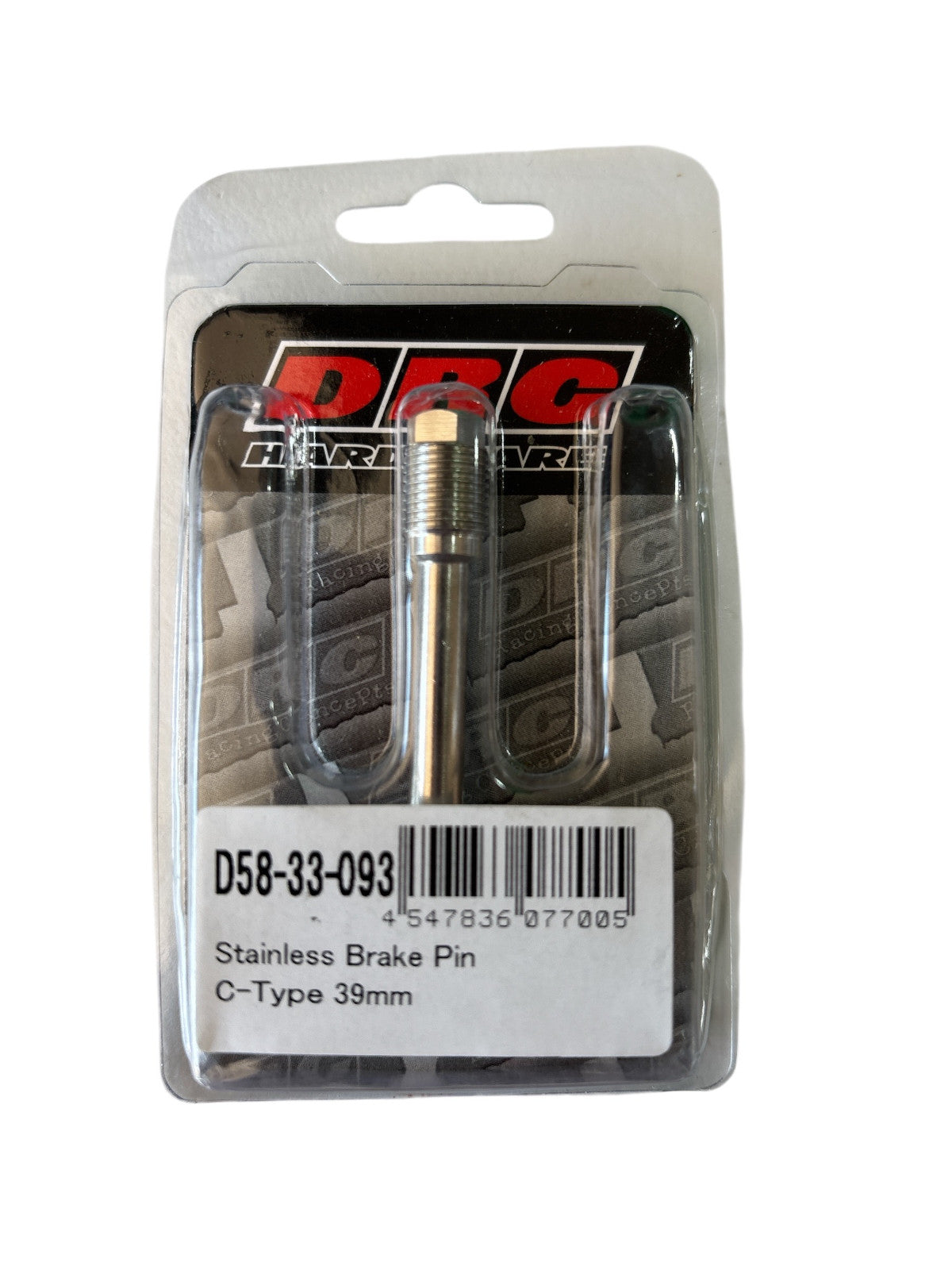 DRC Stainless Brake Pin C-Type 39mm D58-33-093