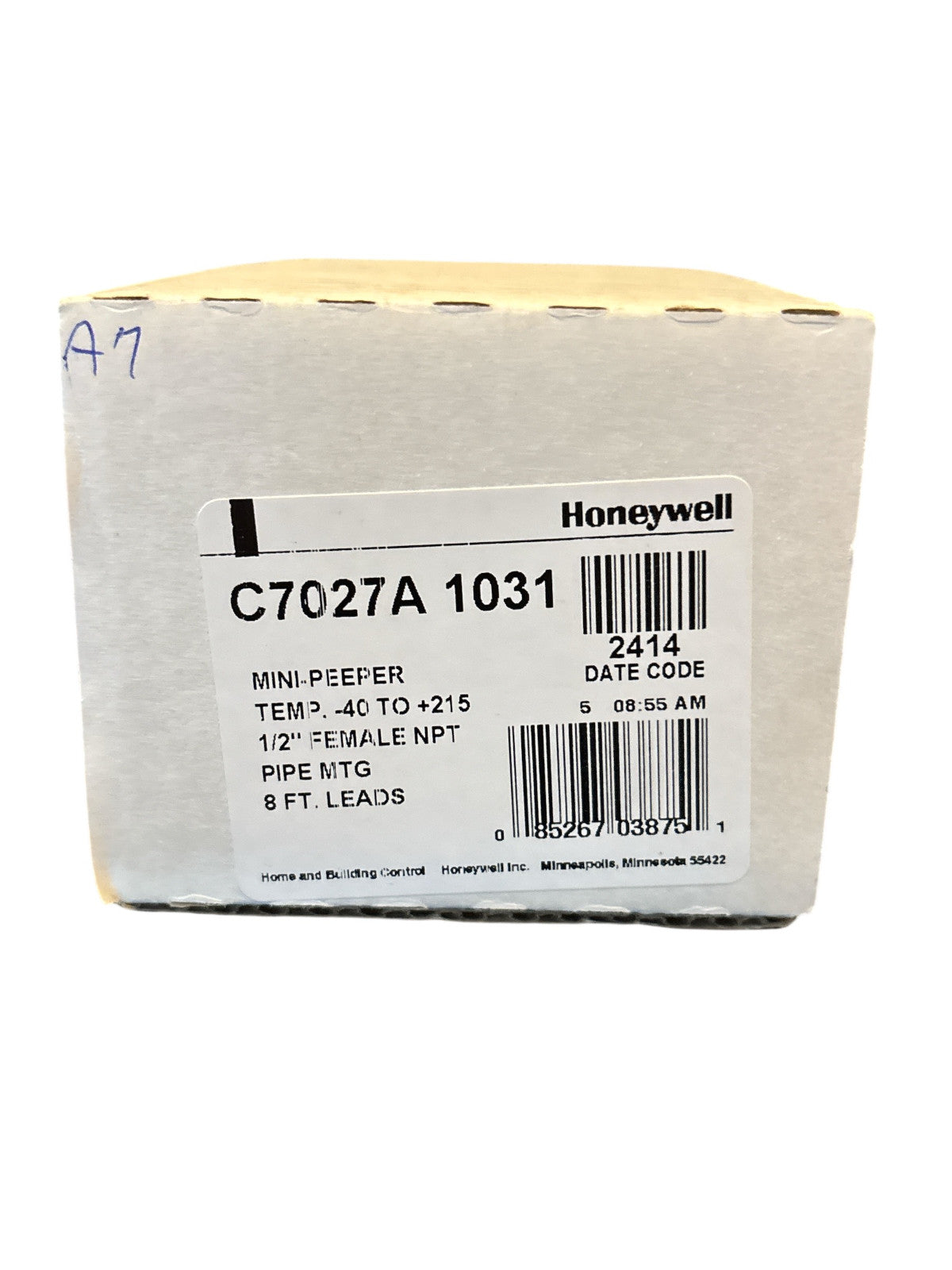 Honeywell C7027A 1031 Mini-Peeper Flame Detector Sensor  NEW