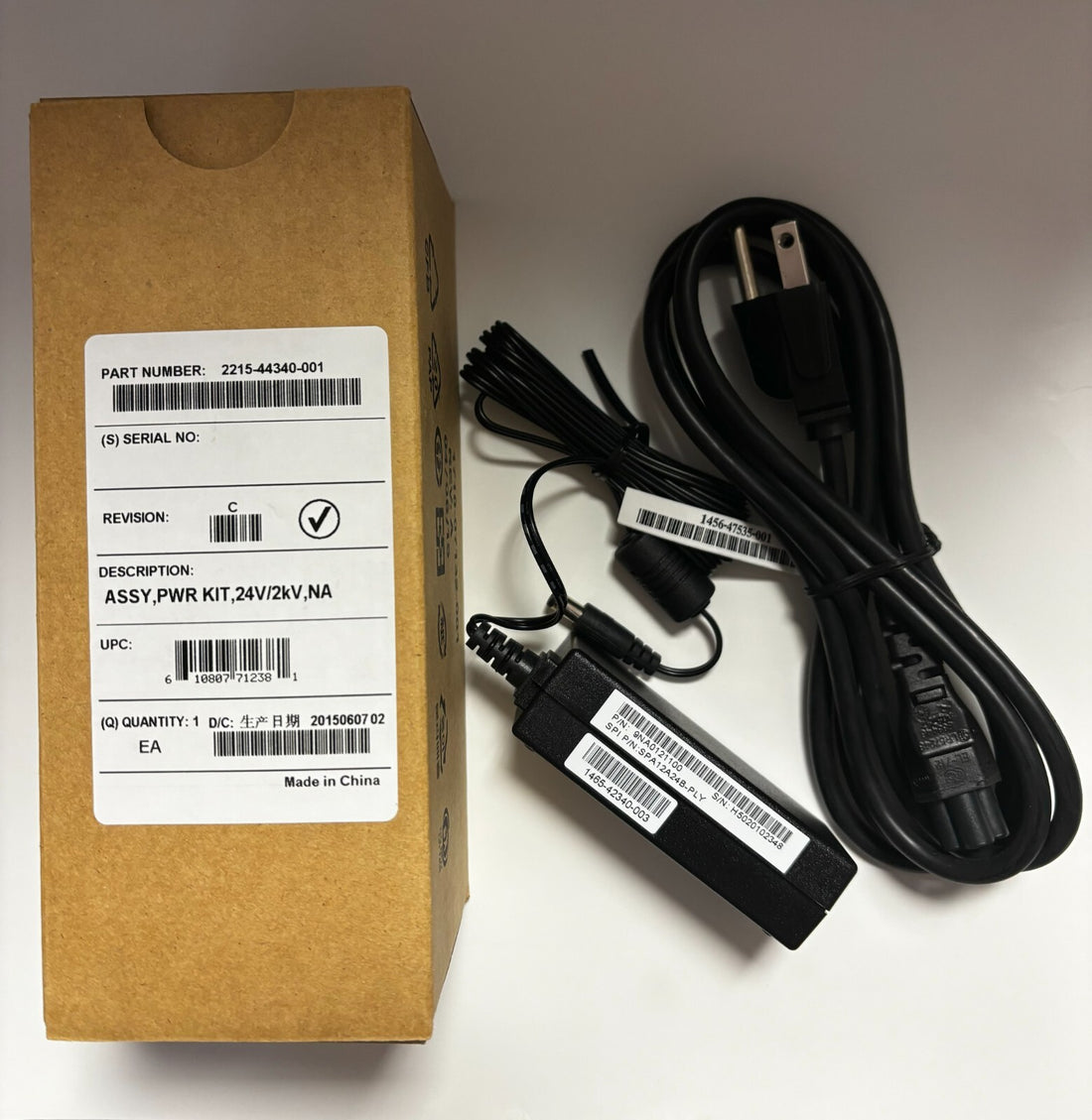 POLYCOM 24V AC Power Adapter Kit 2215-44340-001 CX500 CX600 IP phone NEW