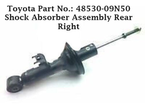 Toyota Rear Right Shock OEM 45830-09N50, 1 PC
