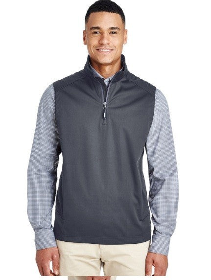 Core 365 Men's Techno Lite Three-Layer Knit Tech-Shell Vest #CE709-CARBON 5XL