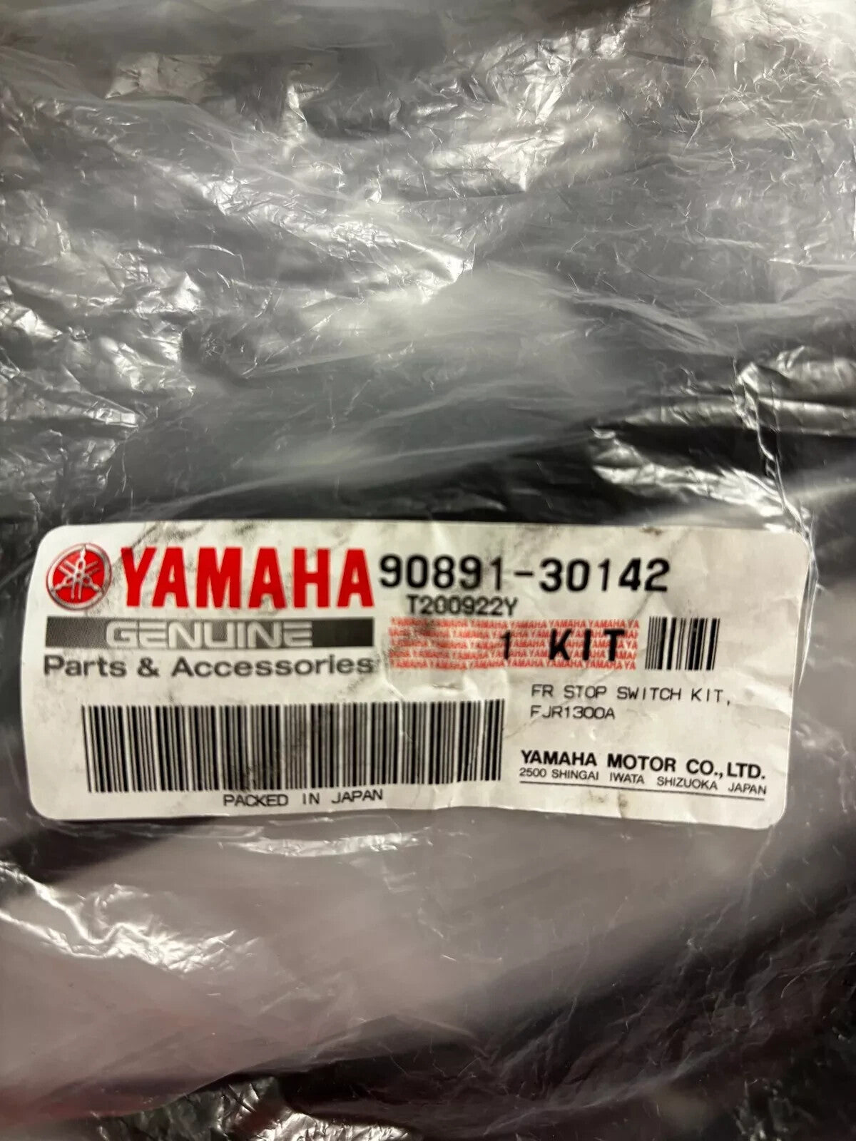 YAMAHA 90891-30142 Fr. Stop Switch Kit, FJR1300A NEW GENUINE
