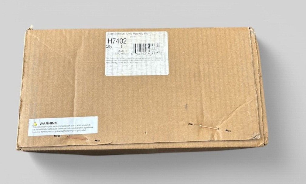 Patriot Exhaust H7402 Side Pipe Universal Hookup Kit 2.5" Inlet/Outlet