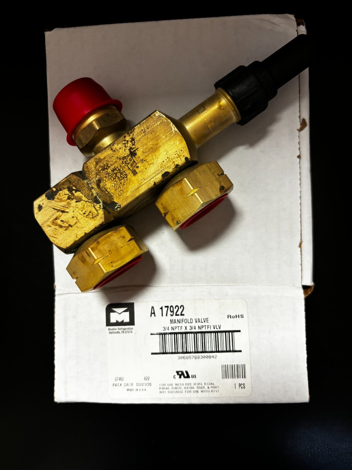 Mueller Industries A17922 Manifold VALVE