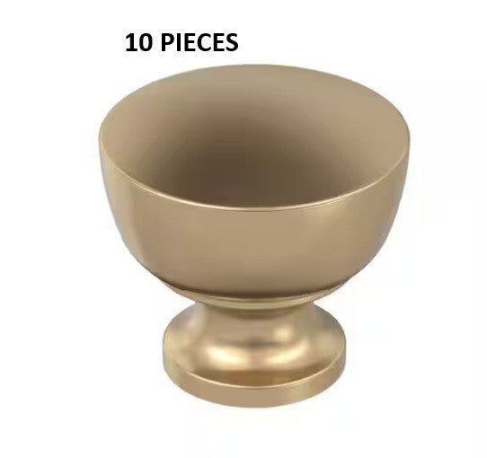 Amerock BP37022CZ Chalice 1-1/4 in. Champagne Bronze Cabinet Knob 10 PACK