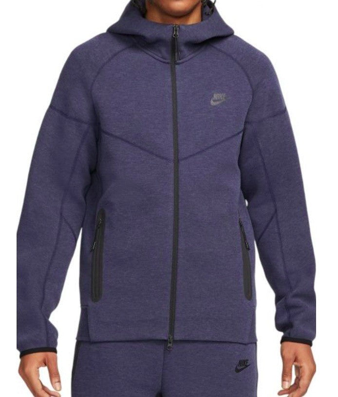 Nike Tech Fleece Windrunner Full-Zip Hoodie Obsidian Blue Men’s Sz M FB7921-473