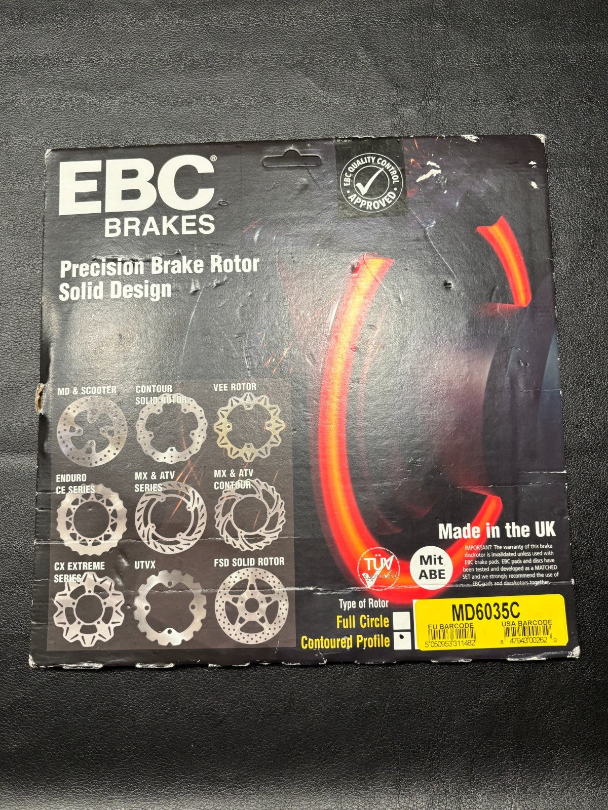 EBC Supercross Contour Brake Disc Rotor MD6035C - NEW - open box