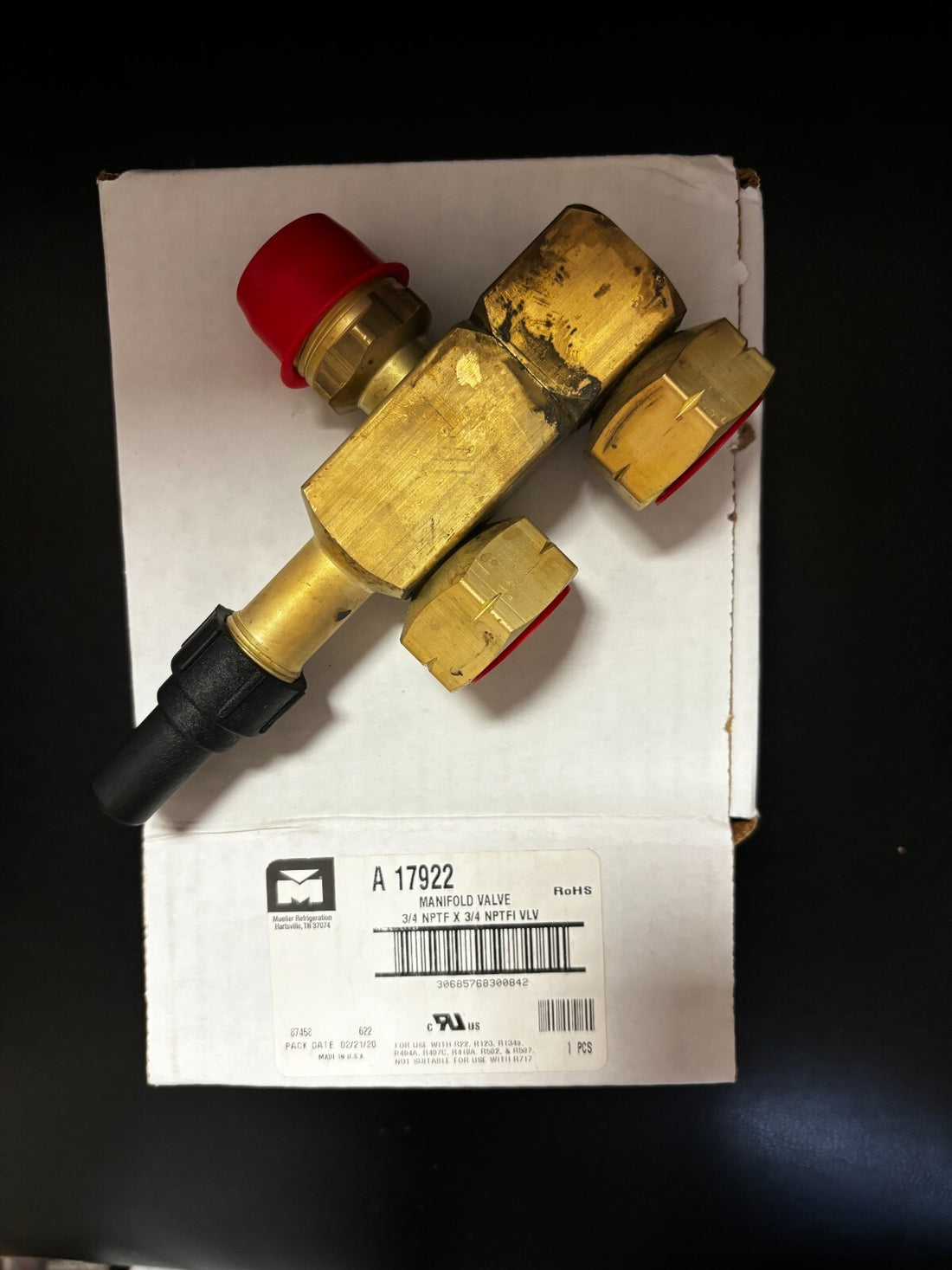 Mueller Industries A17922 Manifold VALVE