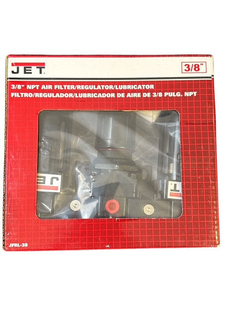 JET JFRL-38 3/8" NPT Air Filter/Regulator/Lubricator