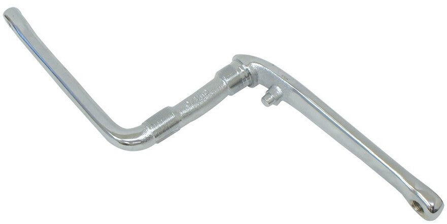 Savage One Piece Crank Steel 140mm Chrome