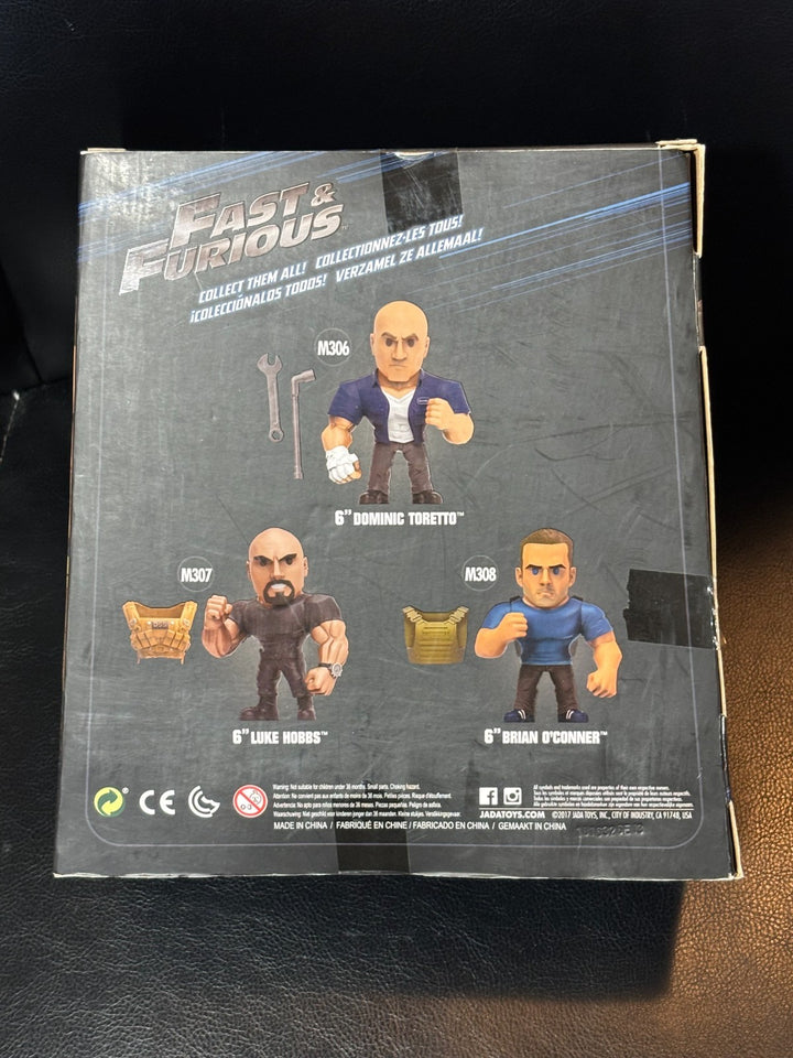 FAST & FURIOUS JADA TOYS 2017 BRIAN O’CONNER 6" METAL DIE CAST FIGURE  M308